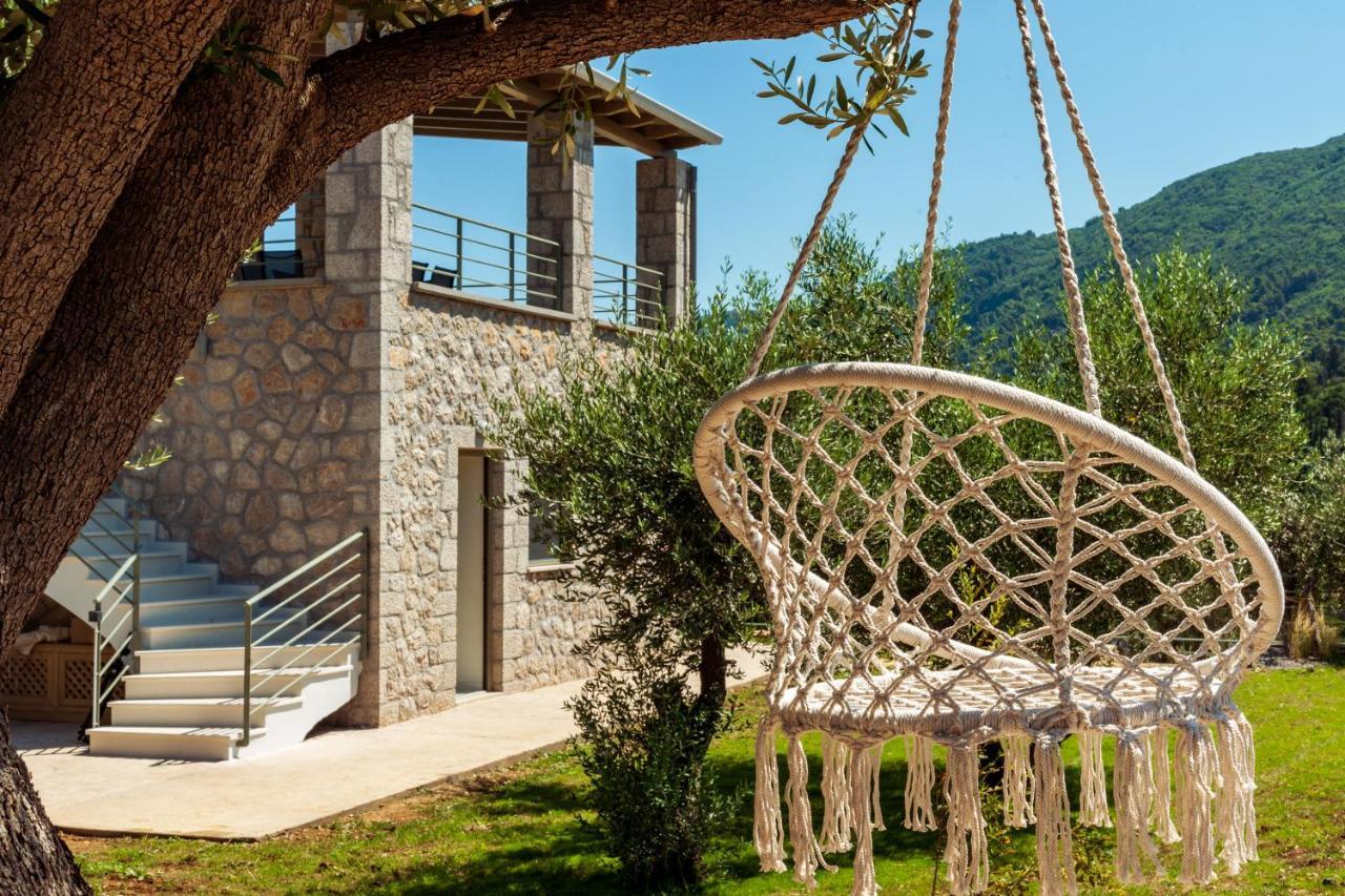 Mylos Mountain Villas- Villa Giorgio Ayios Nikitas Ngoại thất bức ảnh