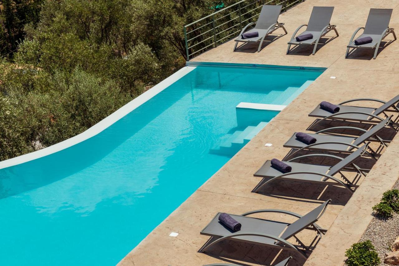 Mylos Mountain Villas- Villa Giorgio Ayios Nikitas Ngoại thất bức ảnh