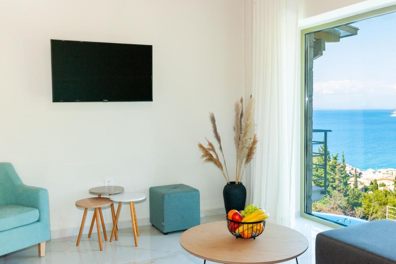 Mylos Mountain Villas- Villa Giorgio Ayios Nikitas Ngoại thất bức ảnh