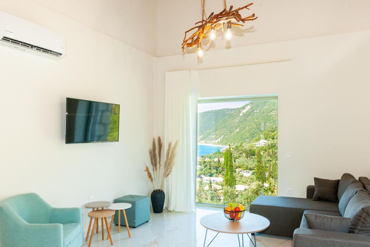 Mylos Mountain Villas- Villa Giorgio Ayios Nikitas Ngoại thất bức ảnh