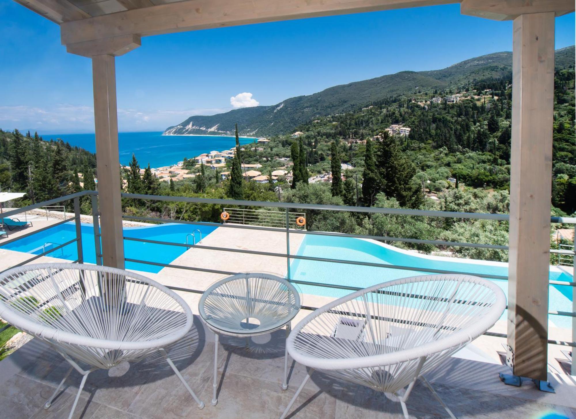 Mylos Mountain Villas- Villa Giorgio Ayios Nikitas Ngoại thất bức ảnh