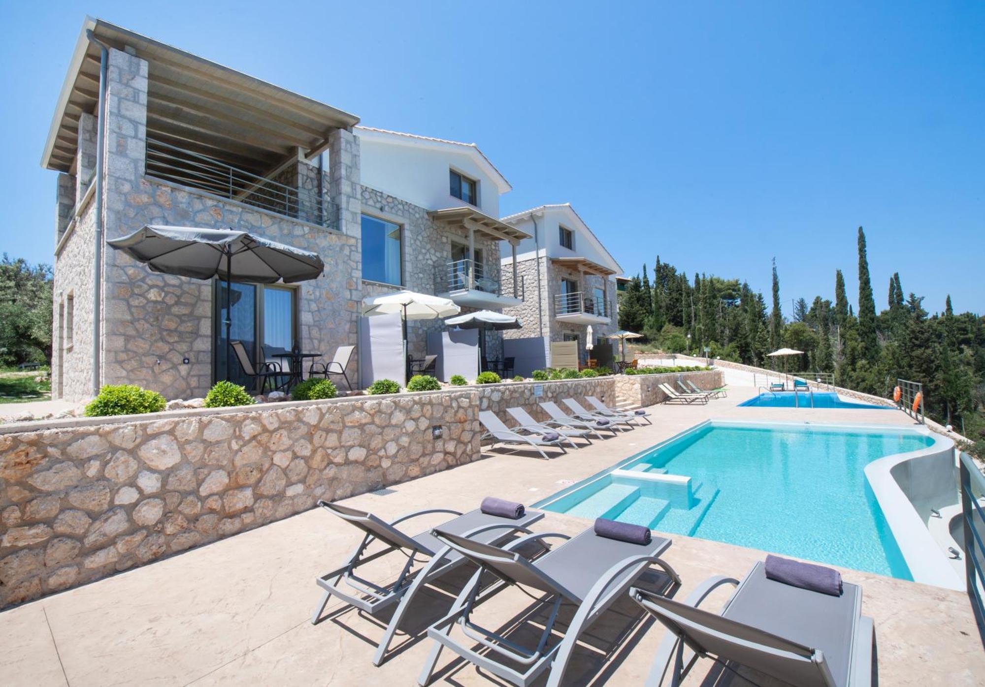 Mylos Mountain Villas- Villa Giorgio Ayios Nikitas Ngoại thất bức ảnh